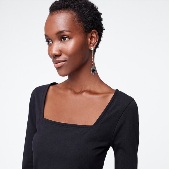 ✨Host Pick✨J. Crew Square Neck T-shirt - Picture 2 of 10